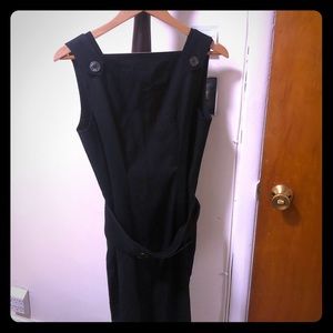 YSL Yves Saint Laurent Rive Gauche black dress